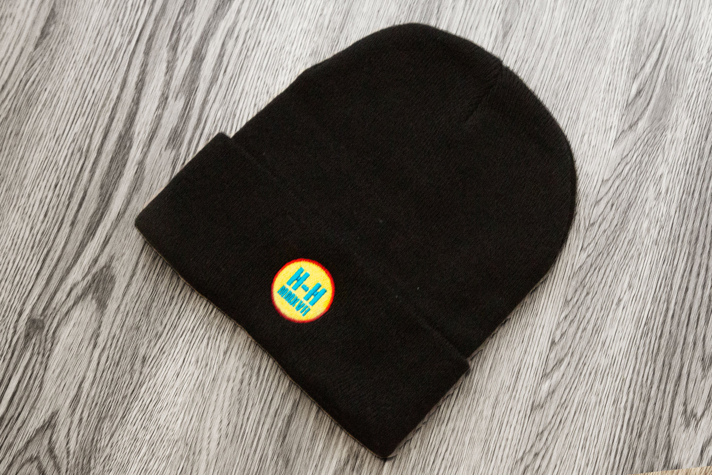 FACE BEANIE - BLACK