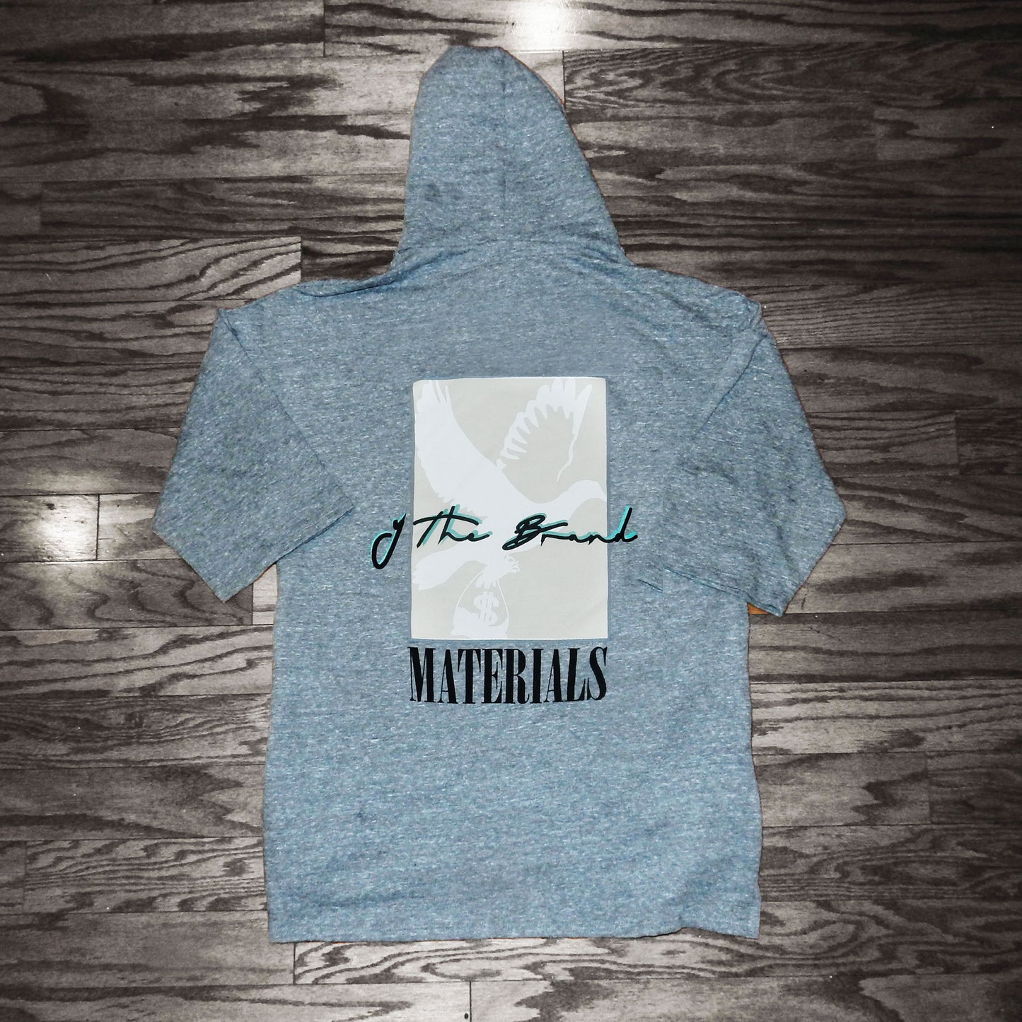 MATERIALS - GREY BEACH HOODIE