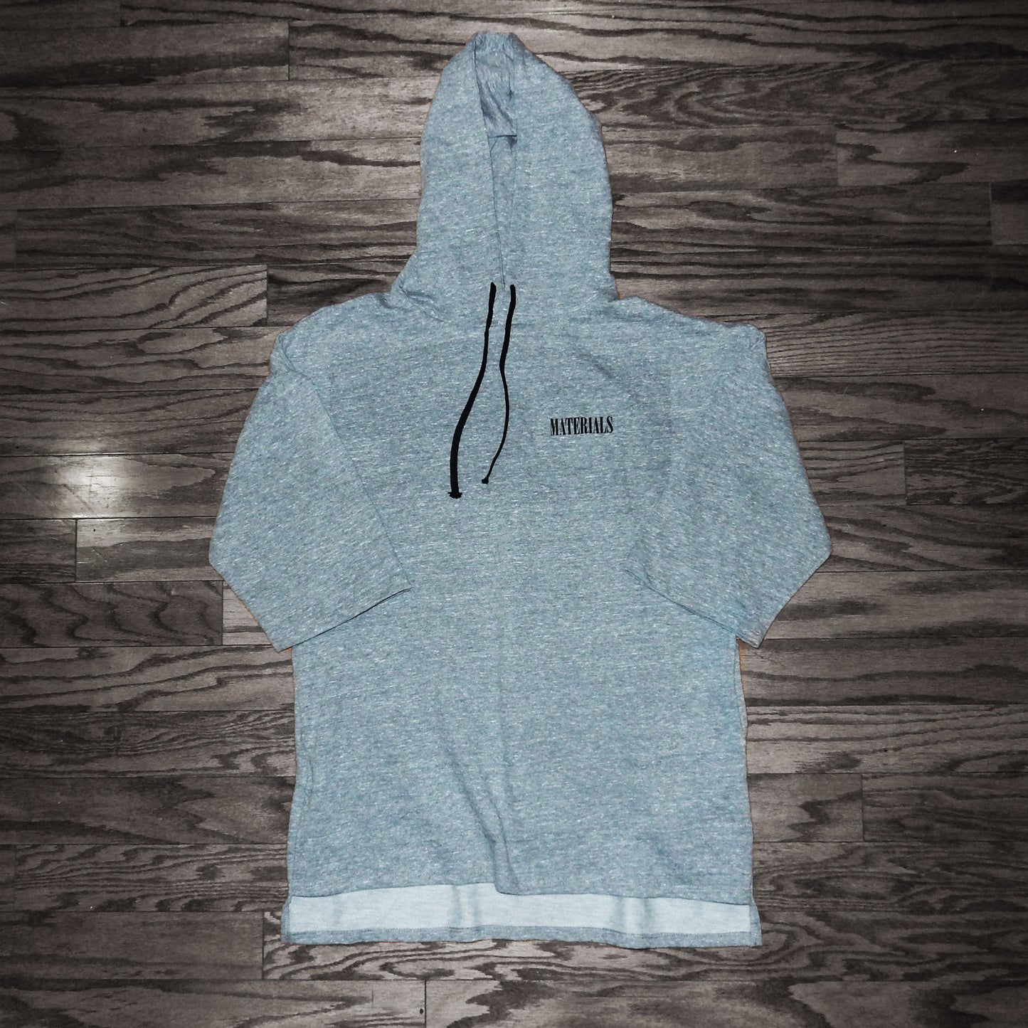 MATERIALS - GREY BEACH HOODIE