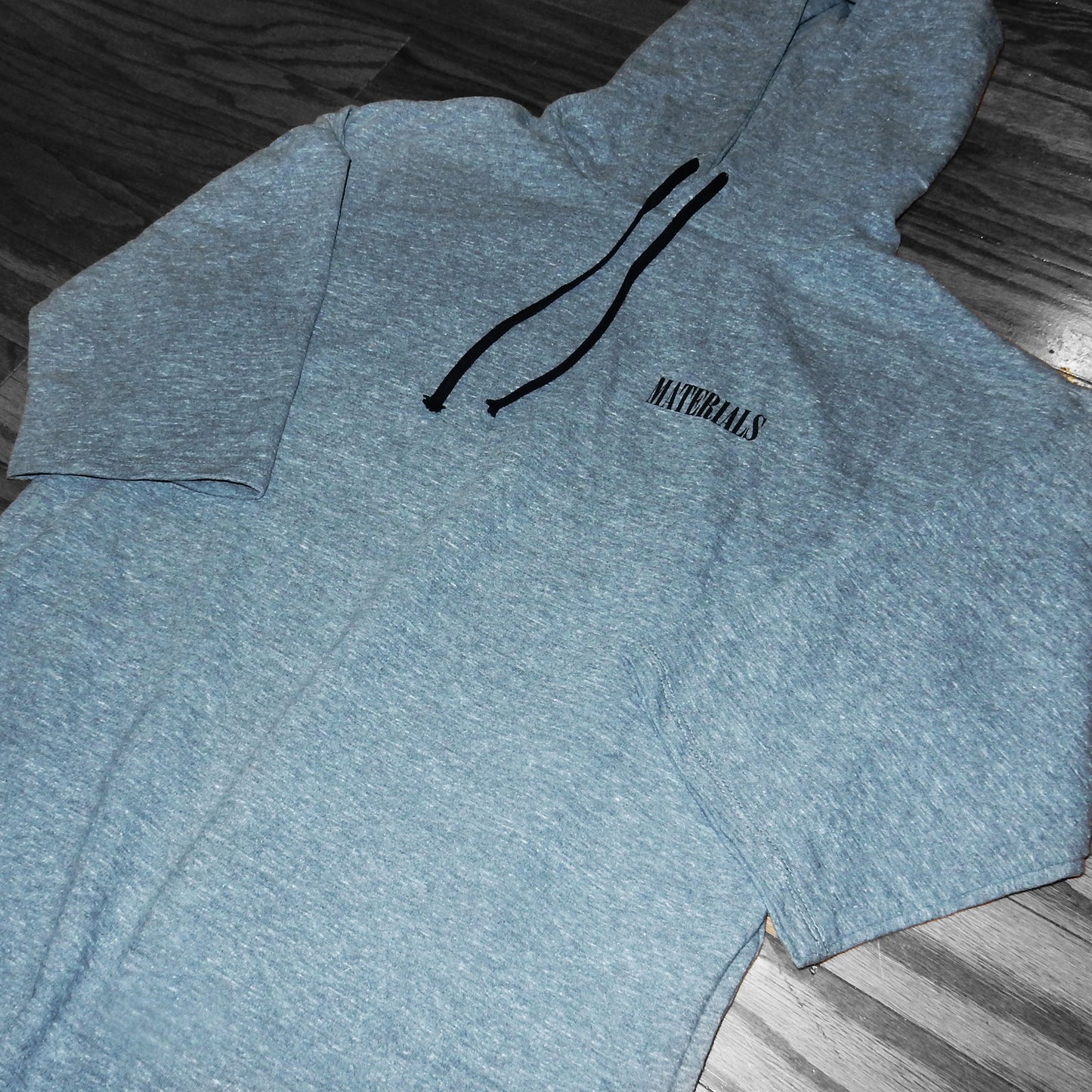 MATERIALS - GREY BEACH HOODIE