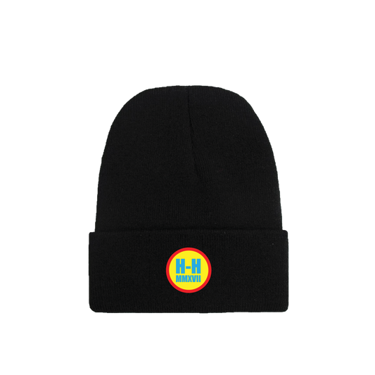 FACE BEANIE - BLACK