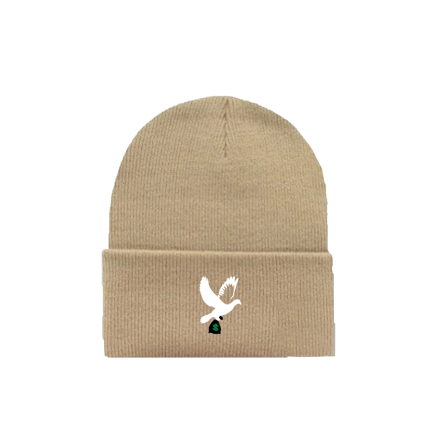 MONEY DOVE BEANIE - BEIGE