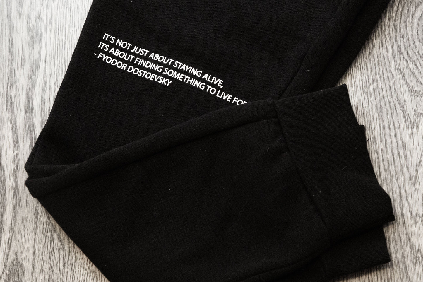 MATERIALS 'PRIMARY' - BLACK SWEATPANTS